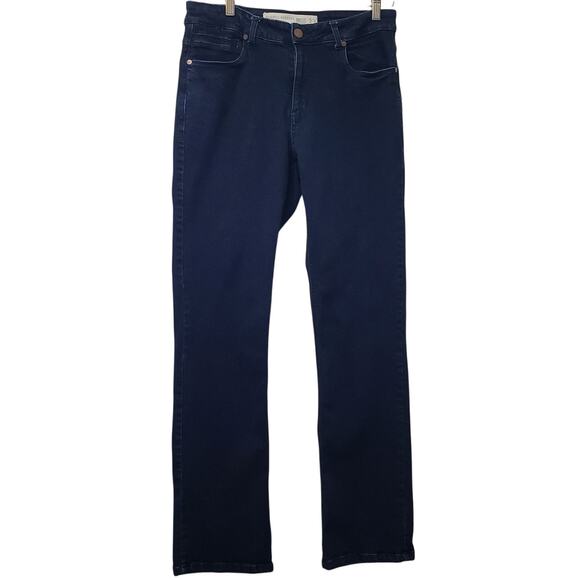 Barbell Apparel Men's Size 32 Straight Jeans Dark Wash Blue Stretch - Picture 1 of 16